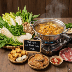 Lẩu Cua Truyền Thống